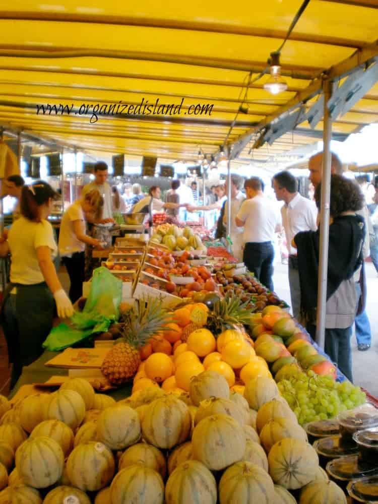 French farmers market