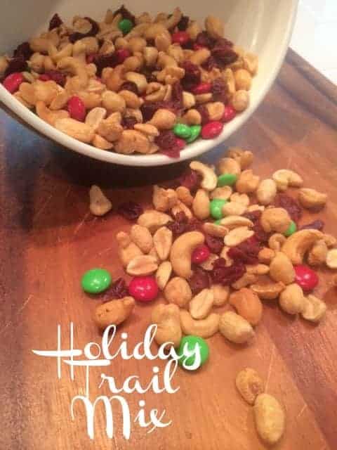 Holiday Trail Mix - Easy to make