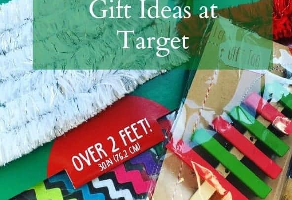 Need some last minute gift ideas? Check out these items from your nearest Target.