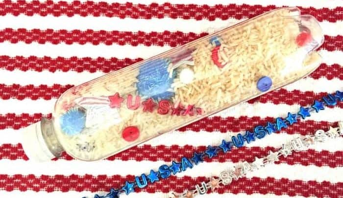 Easy 4th of July decorations. These are so easy and fun to make and are dual-purpose too!