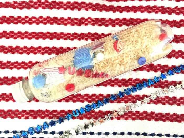 Easy 4th of July decorations. These are so easy and fun to make and are dual-purpose too!