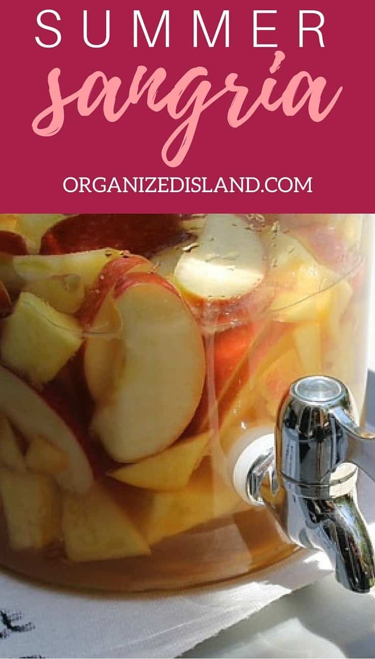 The peach mango sangria on this page is so good and everyone wanted the recipe!