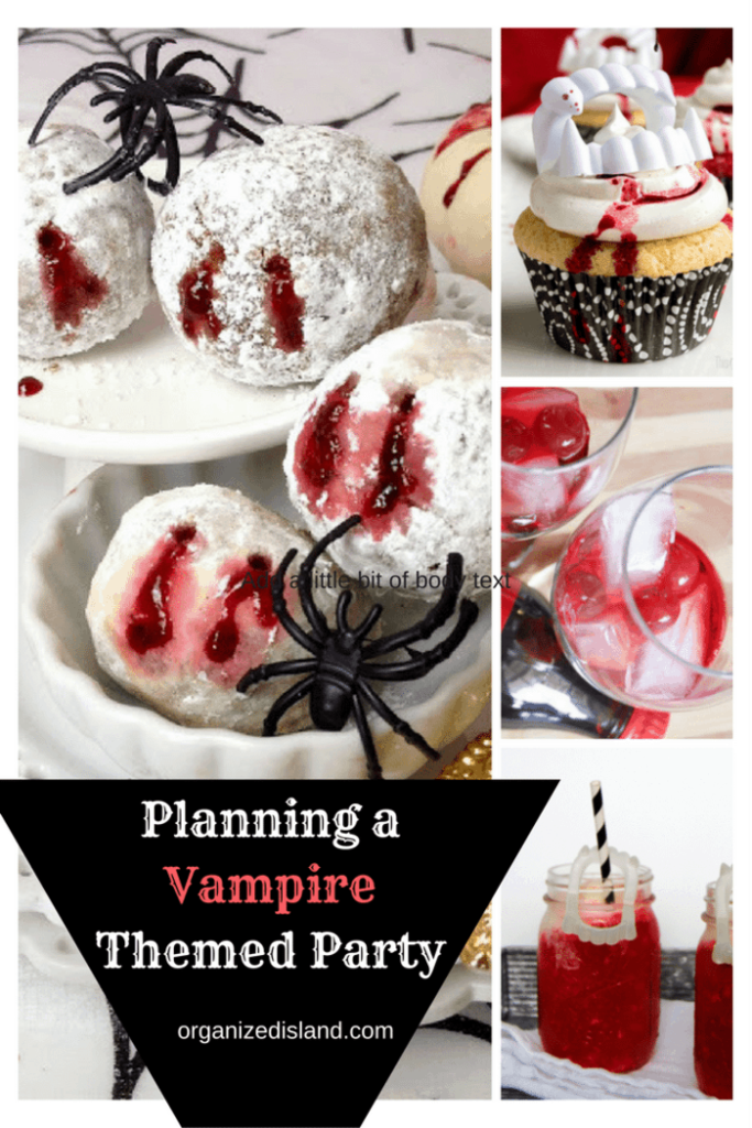 Planning a Vampire Themed Party? I've got some party ideas and simple recipes for you!