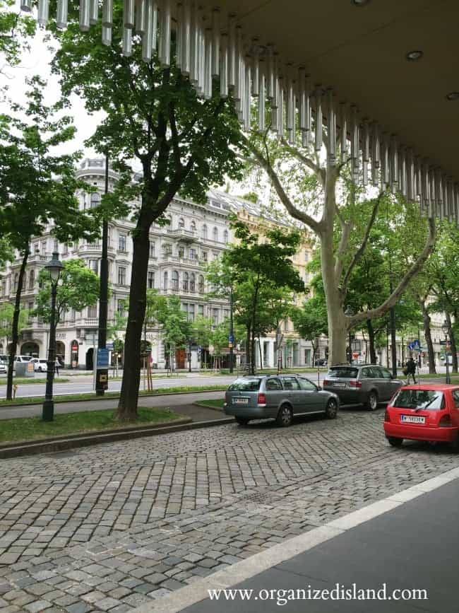 Ritz Carlton hotel is on the Ringstrasse