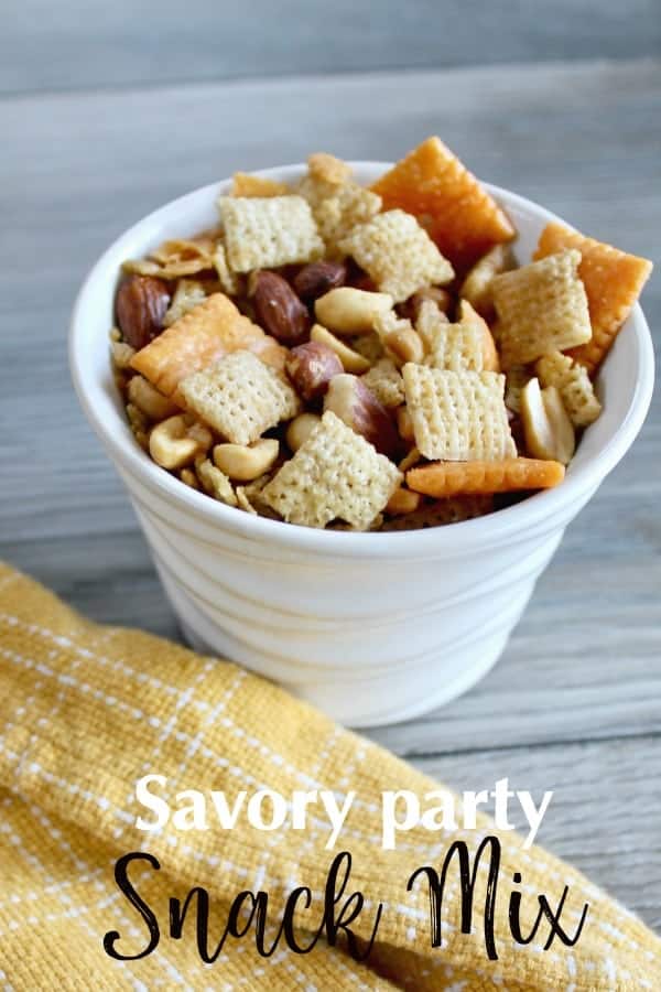 Savory Party Snack Mix Recipe