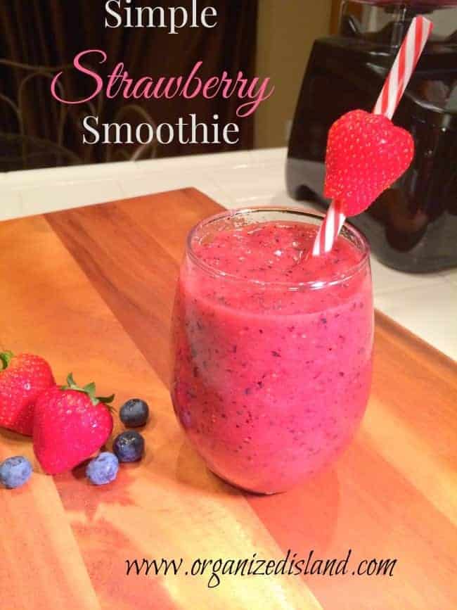 Simple-Strawberry-Smoothie