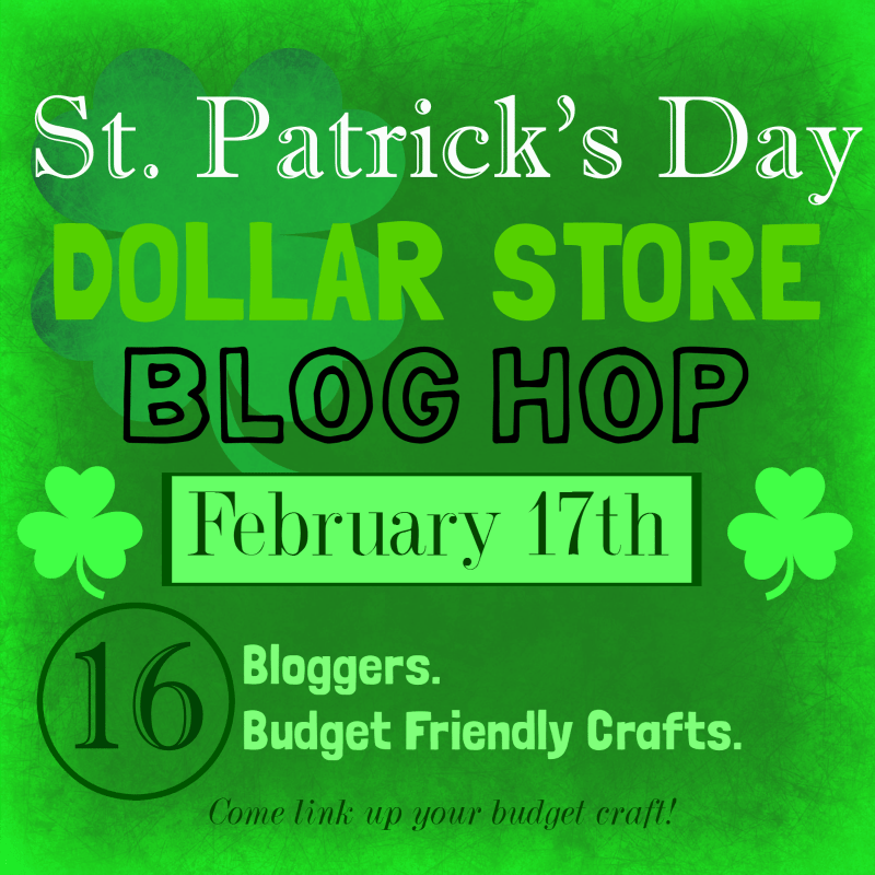 St' Patricks Day Dollar Store Craft Ideas! You can make these fun and festive items with dollar store supplies!