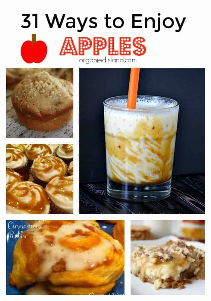 Looking for some tasty apple recipes? Here are 31 Wonderful recipes!