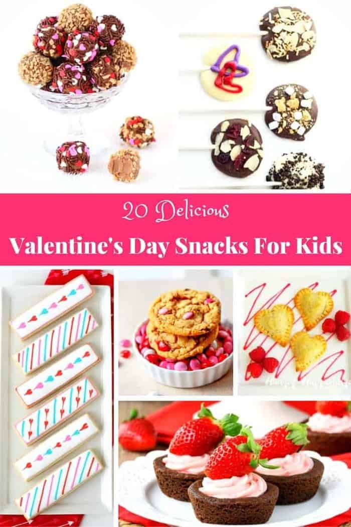 Valentine's Day Snacks for kids. Fun and easy ways to celebrate with your family!
