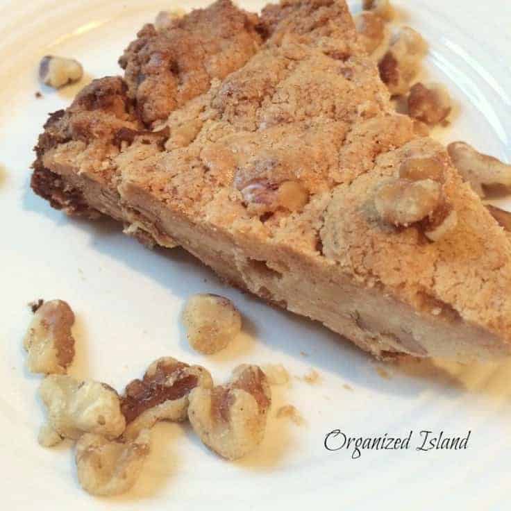 This Honey Walnut cake is make with walnuts, honey and makes a cookie-like dessert, similar to a shortbread. 