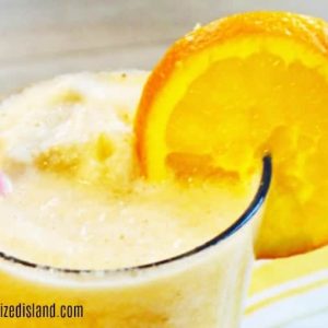 orange banana smoothie