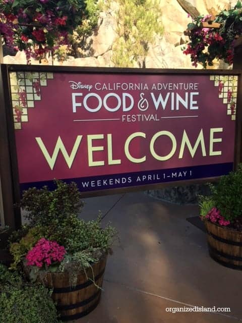 Disney Food and Wine conference 2016