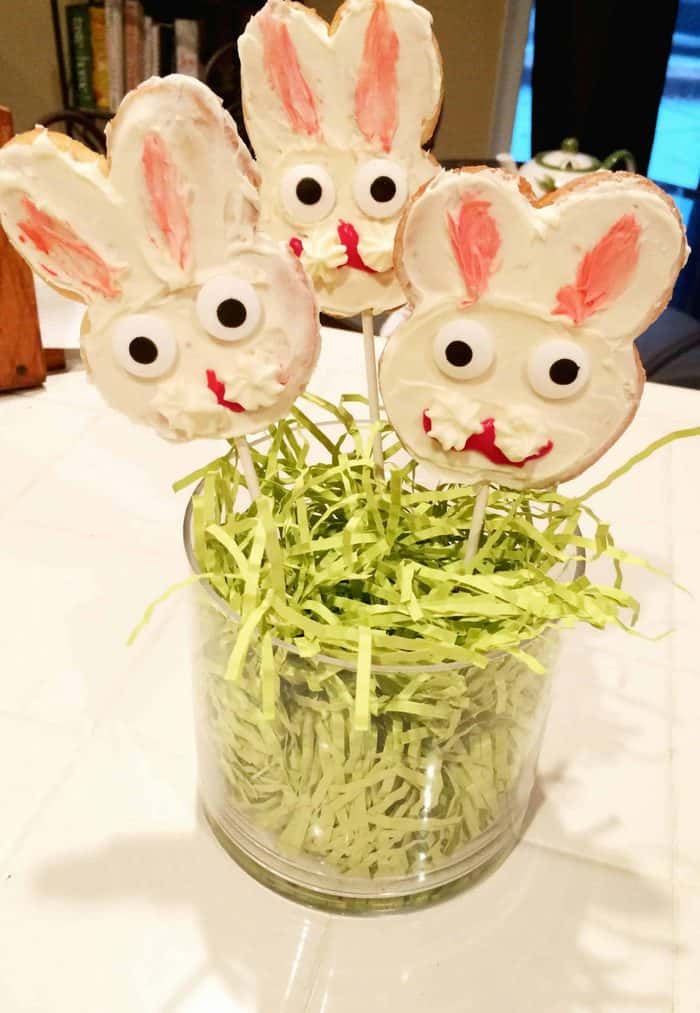 Easter Dessert - Bunny Pops - Organized Island
