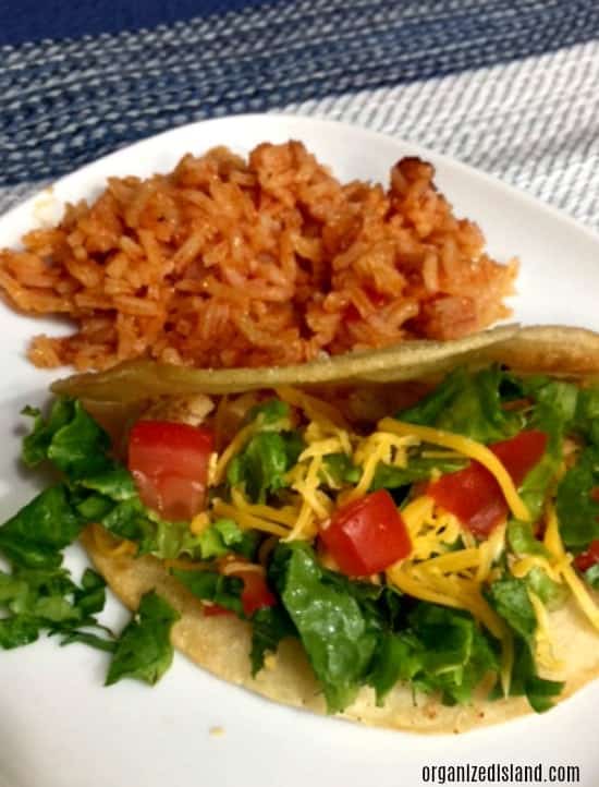 These quick weeknight chicken tacos are perfect for those busy evenings when you need to get dinner on the table