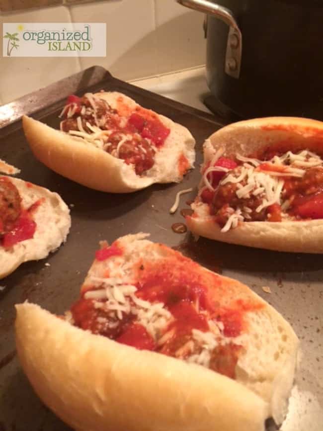 Easy Meatball Sandwiches from Scratch