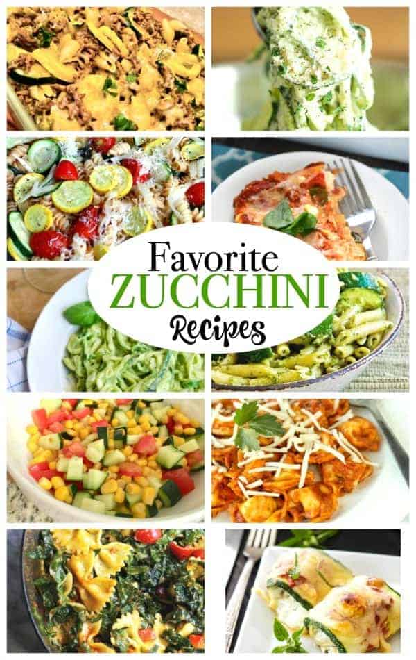 favorite zucchini recipes