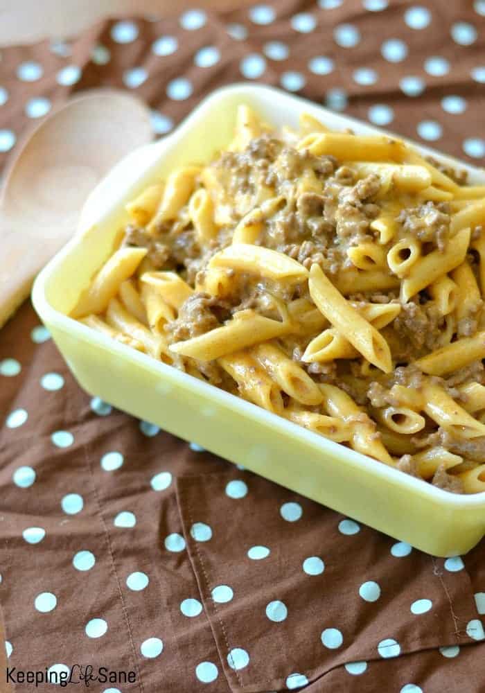 Simple ground beef dinner ideas for your recipe file!
