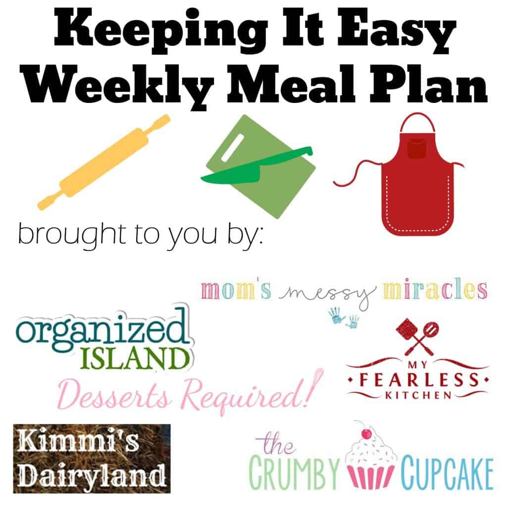 The Keeping it Easy Weekly Meal Plan offers a week's worth of meal ideas from top food bloggers.