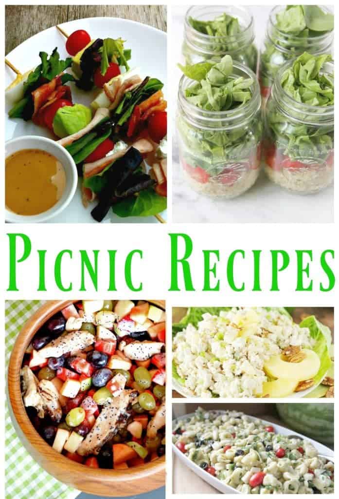 Picnic Salad Recipe Ideas for your next outing.