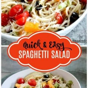 Easy Spaghetti salad