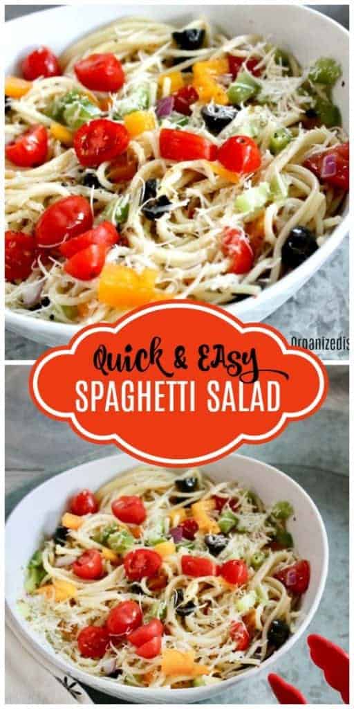 Easy Spaghetti salad