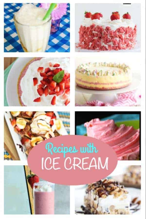 recipes with ice cream