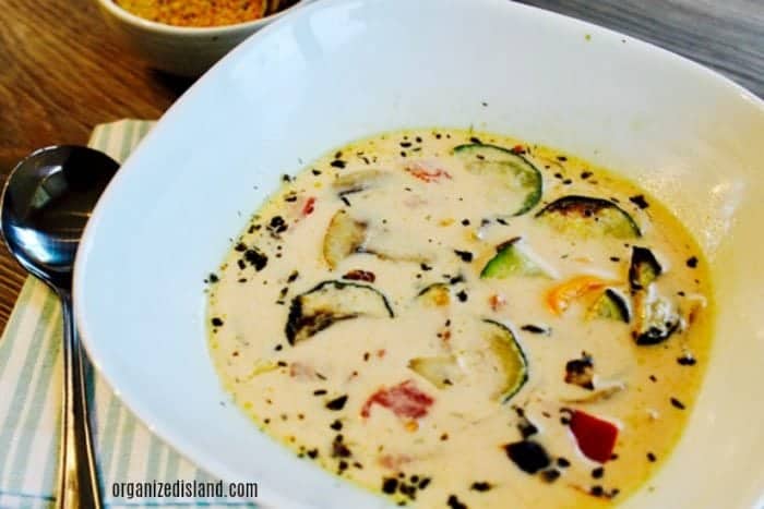 Roasted Vegetable Soup Recipe