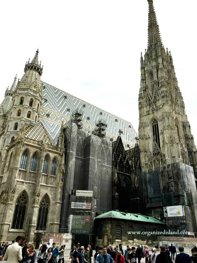 St.Stephen's cathedral in Vienna. Visiting Vienna for the first time.