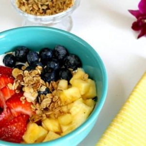 Summer breakfast fruit smoothie bowls are a great way to incorporate more fresh fruit into your meals!