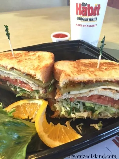 Habit Burger Grill Organized Island