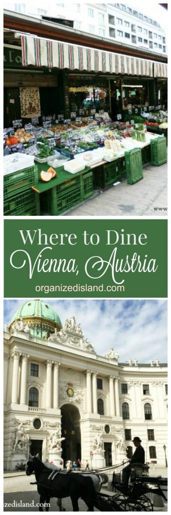 If you are traveling to Vienna, or plan too, you will want to take note of these fabulous places to dine while there!